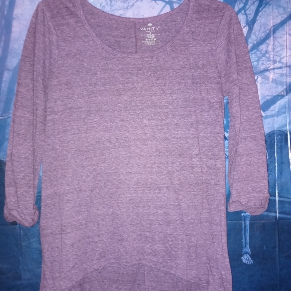 🎉Vanity Ladies Plum Top